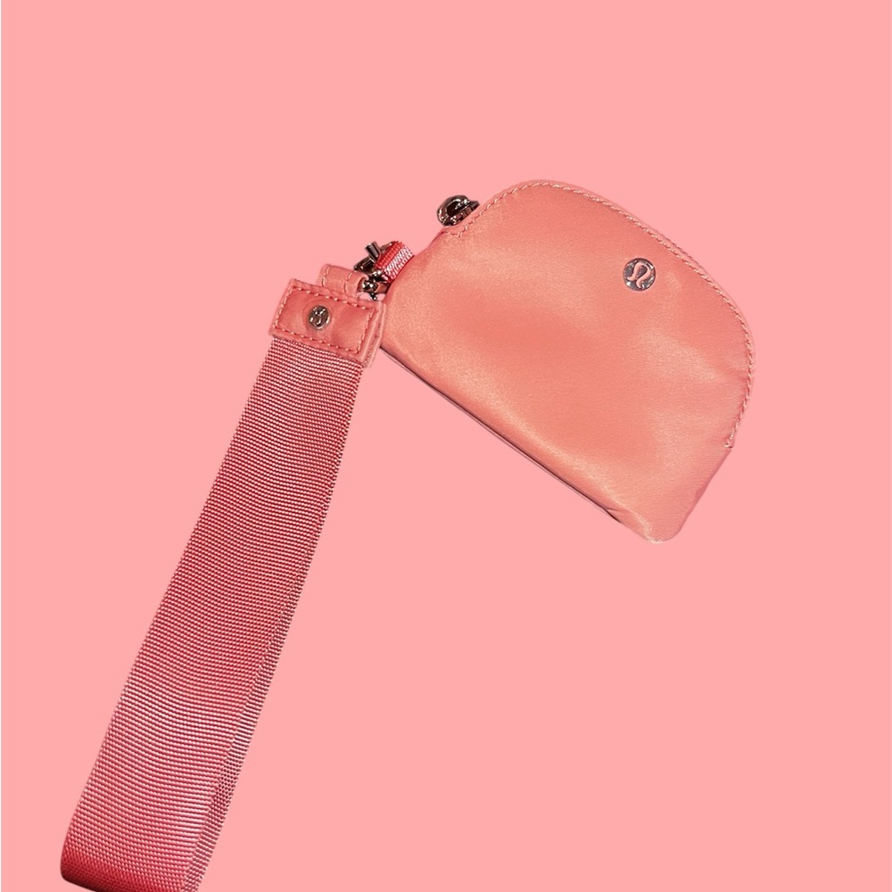 Lululemon Athletica Pink Zippered Pouch